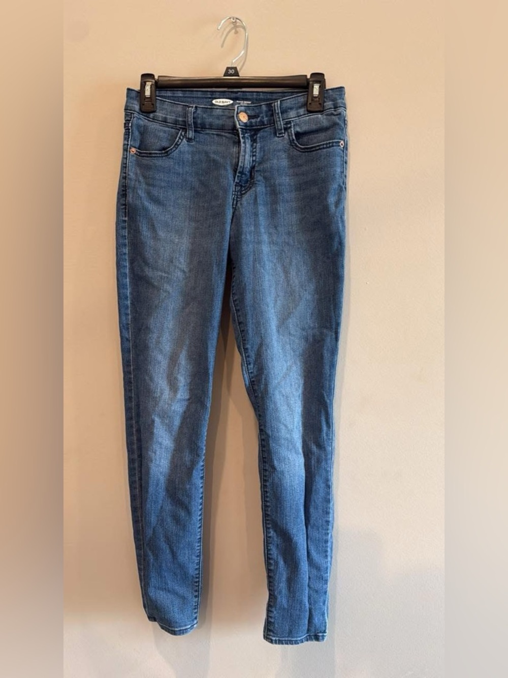 Old Navy Women's Dark Blue Skinny Jeans